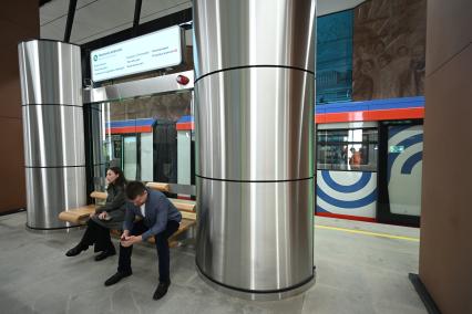 Открытие станции Академическая\" Троицкой линии Московского метрополитена