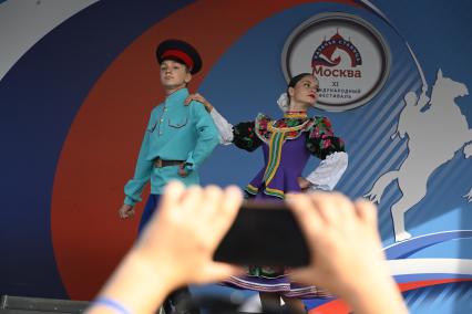 XI Международный фестиваль Казачья станица Москва\"