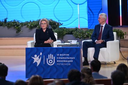 Валентина Матвиенко и Сергей Собянин