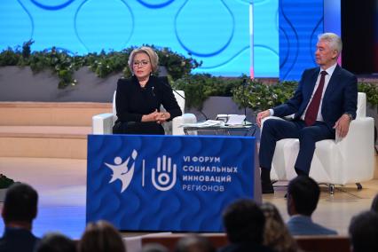 Валентина Матвиенко и Сергей Собянин