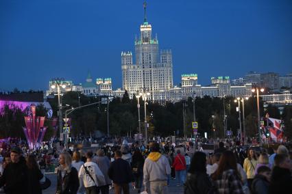 Празднование 878-летия Москвы