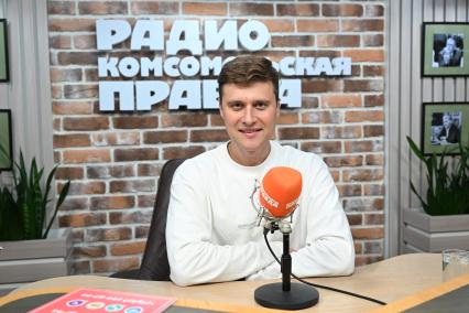 Александр Энберт на радиостанции Комсомольская правда\"