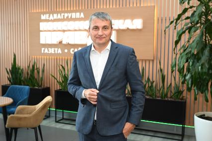 Александр Тимохин в редакции \"Комсомольской правды\"