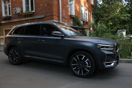 Тест-драйв автомобиля Geely Monjaro