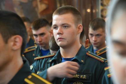 Молебен  честь иконы Божией Матери Неопалимая Купина\" в храме Христа Спасителя