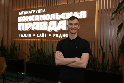 Александр Мальцев в редакции \"Комсомольской правды\"