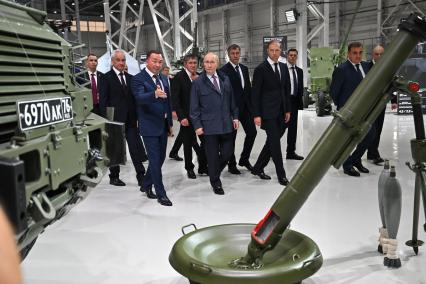 Рабочая поездка президента РФ Путина в Пермь