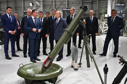 Рабочая поездка президента РФ Путина в Пермь