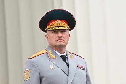 Церемония принятия присяги курсантами Академии Государственной противопожарной службы МЧС России на ВДНХ
