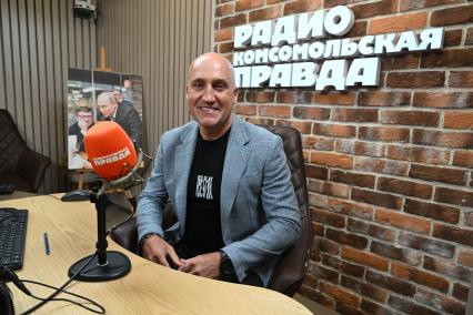 Андрей Сухинин на радиостанции Комсомольская правда\"