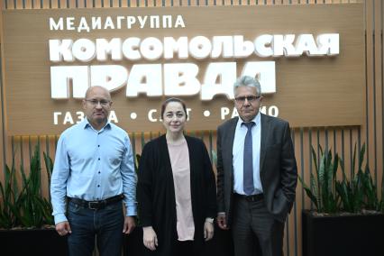 Владимир Семенов на радиостанции Комсомольская правда\"