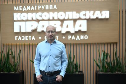 Владимир Семенов на радиостанции Комсомольская правда\"