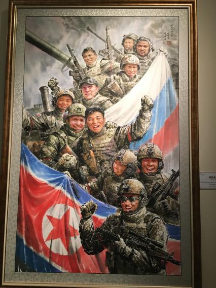 Художественная выставка КНДР. Страна великого народа\" во Всероссийском музее декоративного искусства
