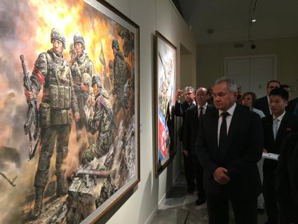 Художественная выставка КНДР. Страна великого народа\" во Всероссийском музее декоративного искусства