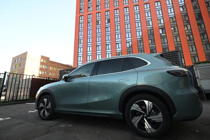 Тест-драйв автомобиля Geely EX5
