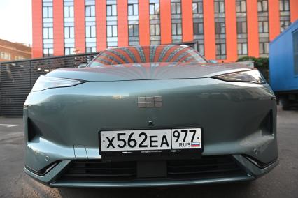 Тест-драйв автомобиля Geely EX5