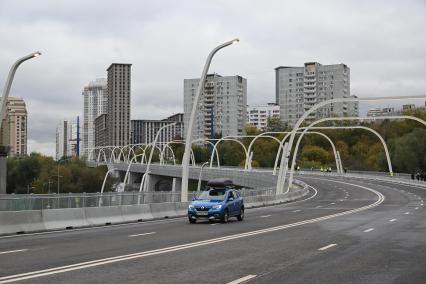 Открытие участка автодороги в Раменках