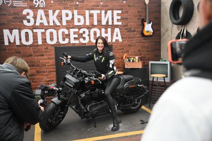 Закрытие мотосезона в Москве