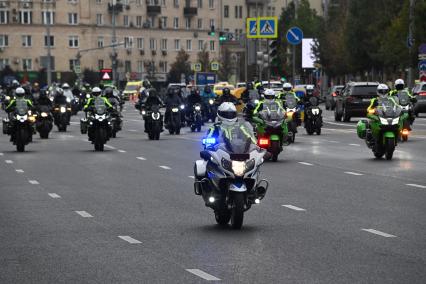 Закрытие мотосезона в Москве