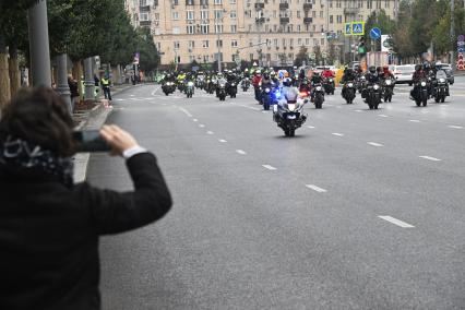 Закрытие мотосезона в Москве