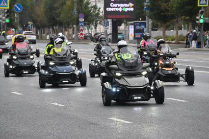 Закрытие мотосезона в Москве