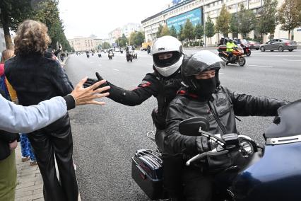 Закрытие мотосезона в Москве