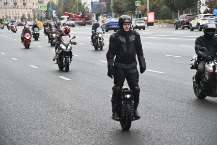 Закрытие мотосезона в Москве