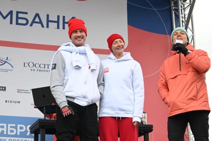 Благотворительный Добрый забег\" в поддержку глухих и слабослышащих детей в Парке Победы на Поклонной горе