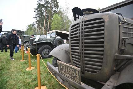 Соревнования по скоростному маневрированию водителей ФСО России в Подмосковье