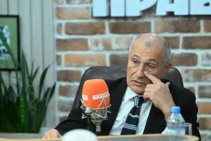 Александр Габибов на радиостанции \"Комсомольская правда\"