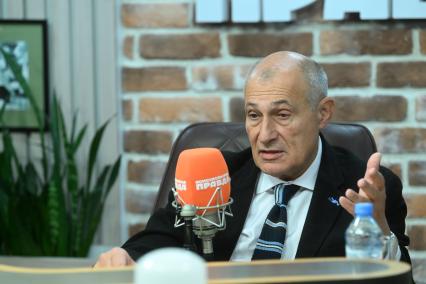 Александр Габибов на радиостанции \"Комсомольская правда\"