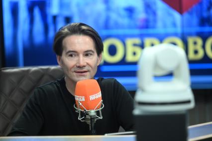 Владек Дарман на радиостанции \"Комсомольская правда\"