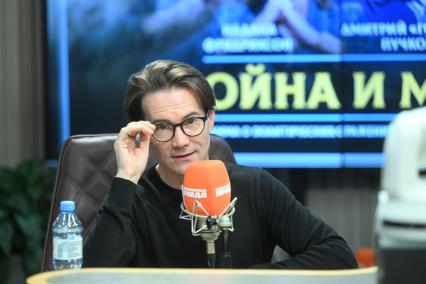 Владек Дарман на радиостанции \"Комсомольская правда\"