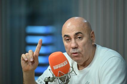 Иосиф Пригожин  на радиостанции Комсомольская правда