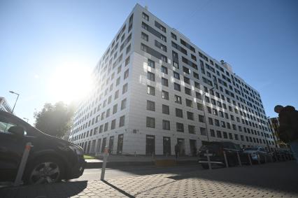 Обстановка на месте убийства архитектора Александра Супоницкого в Санкт-Петербурге