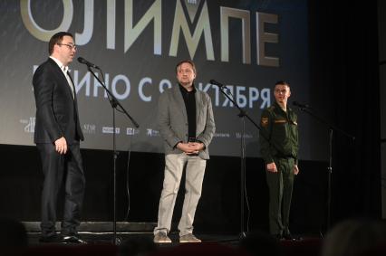 Премьера фильма Первый на Олимпе, в Санкт-Петербурге