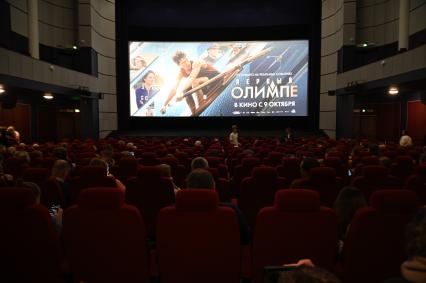 Премьера фильма Первый на Олимпе, в Санкт-Петербурге