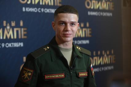 Премьера фильма Первый на Олимпе, в Санкт-Петербурге