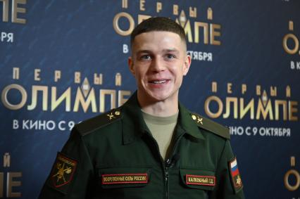 Премьера фильма Первый на Олимпе, в Санкт-Петербурге