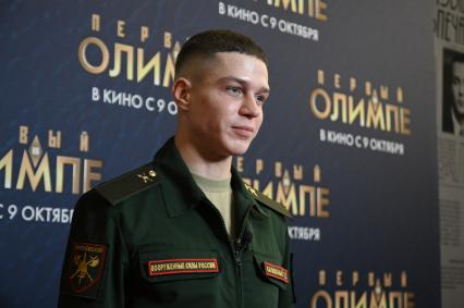 Премьера фильма Первый на Олимпе, в Санкт-Петербурге
