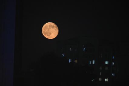 Суперлуние в Москве