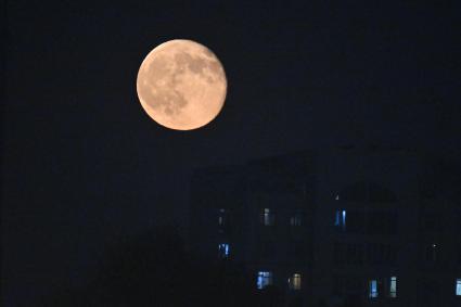 Суперлуние в Москве