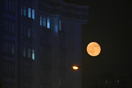 Суперлуние в Москве