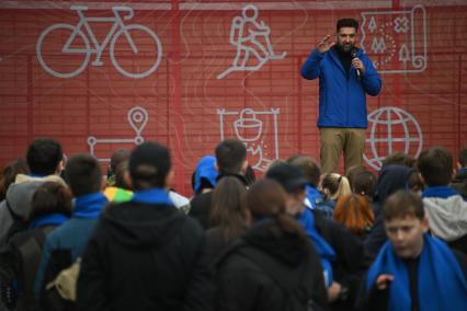 Большой молодежный слет туристов в Москве