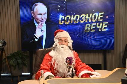 Никас Сафронов на радиостанции \"Комсомольская правда\"