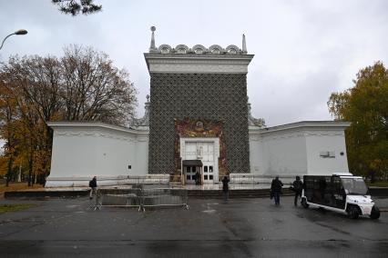 Реставрация павильонов на ВДНХ
