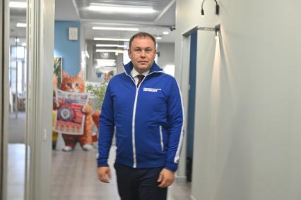 Илья Середюк в редакции \"Комсомольской правды\"