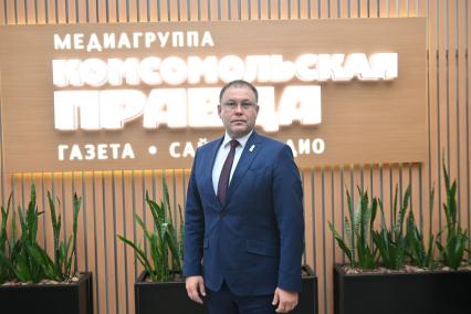 Илья Середюк в редакции \"Комсомольской правды\"