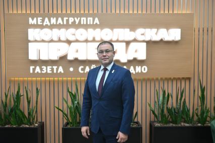 Илья Середюк в редакции \"Комсомольской правды\"