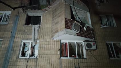 ВСУ обстреляли многоэтажный жилой дом в Донецке